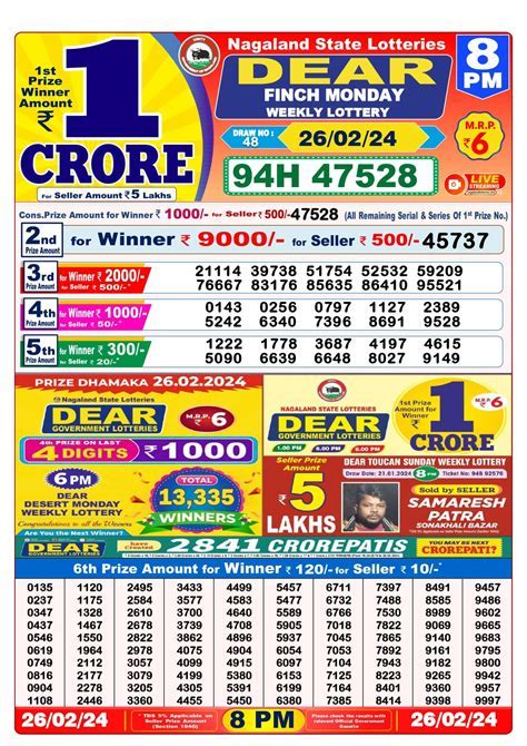 9 tarike lottery sambad